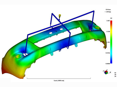 2.	Mold design and mold flow analysis 